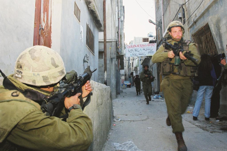 כוחות צה''ל במבצע ''חומת מגן''