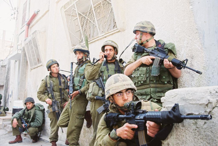כוחות צה''ל במבצע ''חומת מגן''