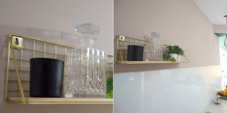 מדף קטן מרשת 