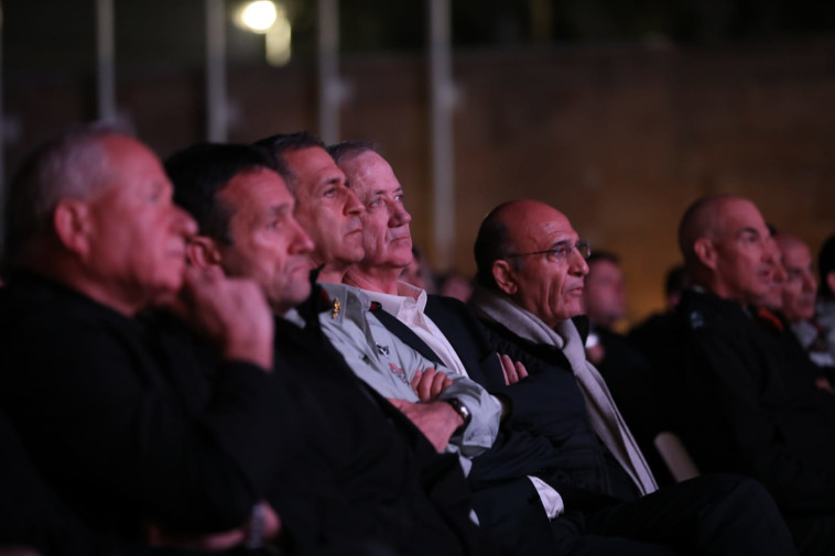 בני גנץ בטקס לציון 20 שנים למבצע חומת מגן