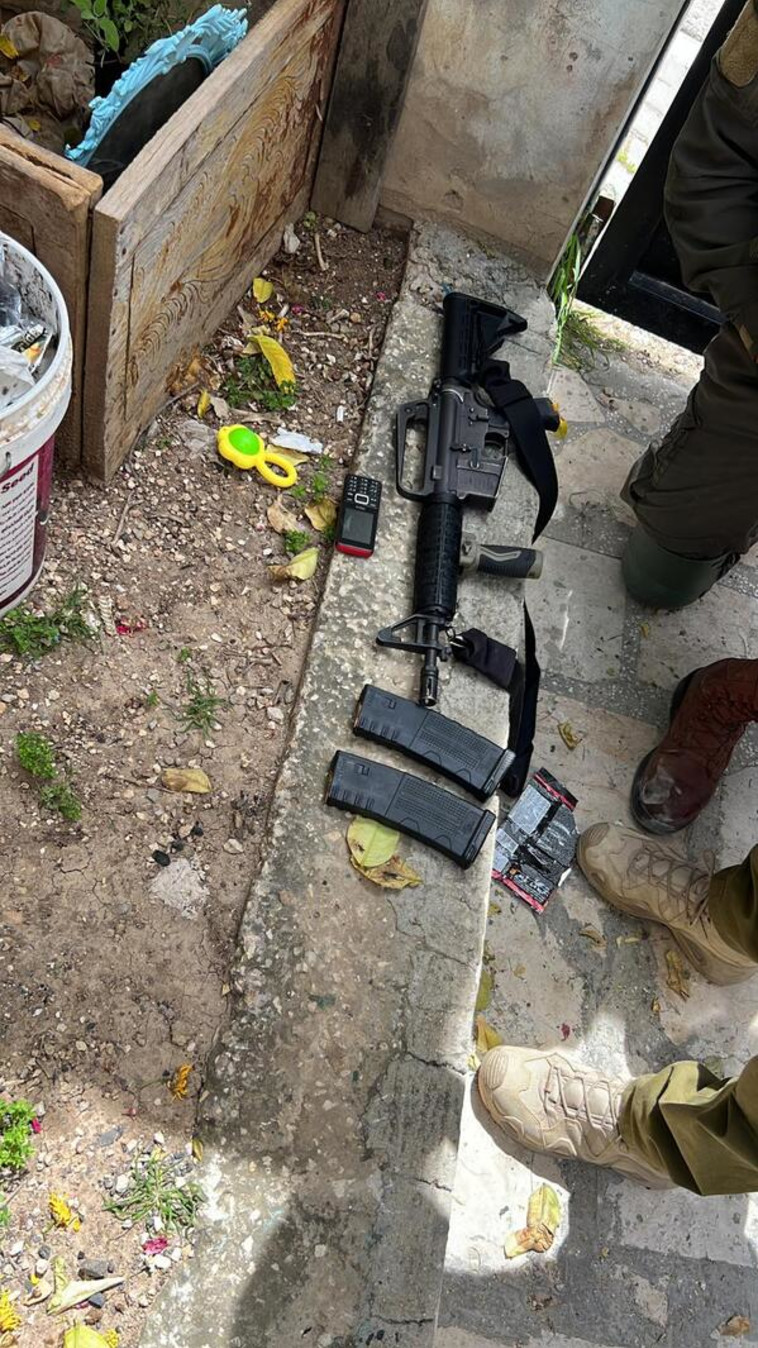 התחמושת שאותרה אצל המחבל בסמוך לטול כרם