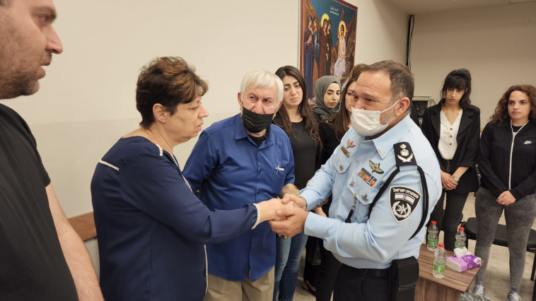 מפכ''ל המשטרה יעקב שבתאי, ביקר את משפחתו האבלה של רס''מ אמיר ח'ורי ז''ל