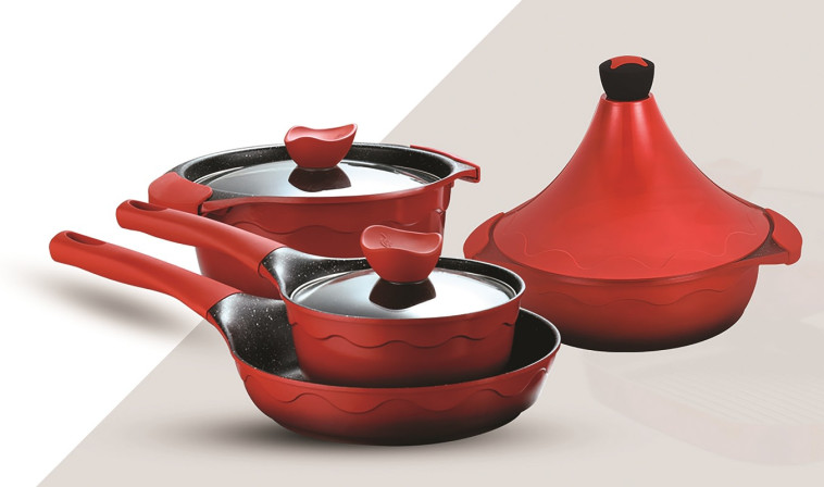  AMERCOOK מותג סירים וכלי בית חדשים  בישראל בתמונה סדרת alferra