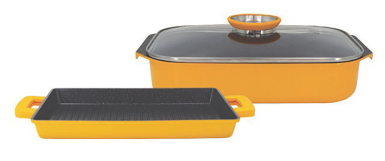 מארז 3 חלקים, יציקה,  פלנצ'ה ורוסטר של סולתם