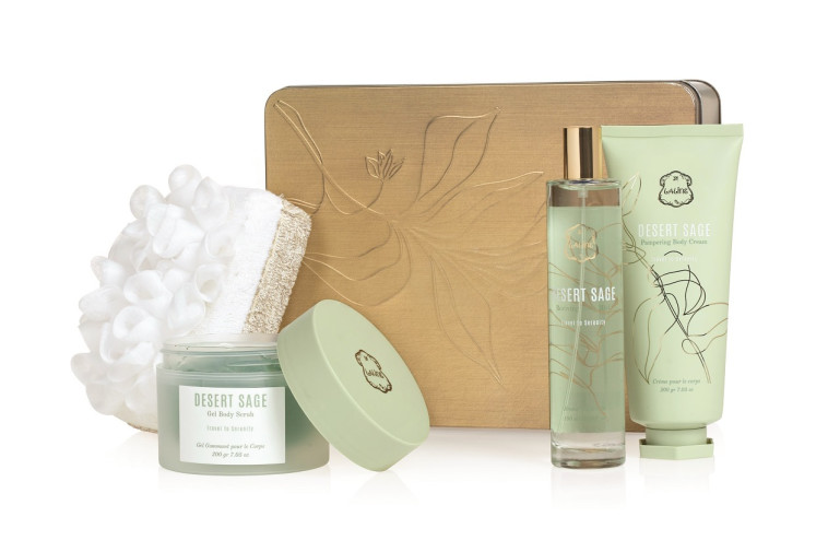 ללין מארז קופסת פח לחג