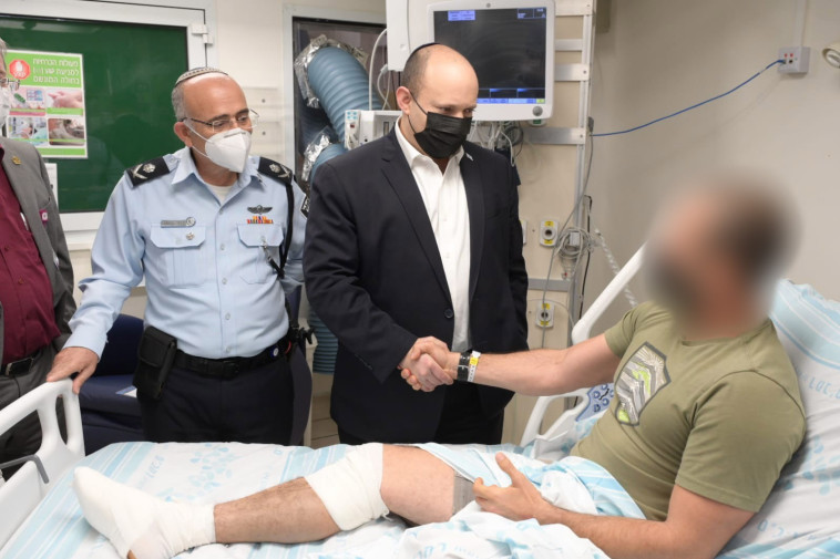 רה''מ בנט בבית החולים רמב''ם