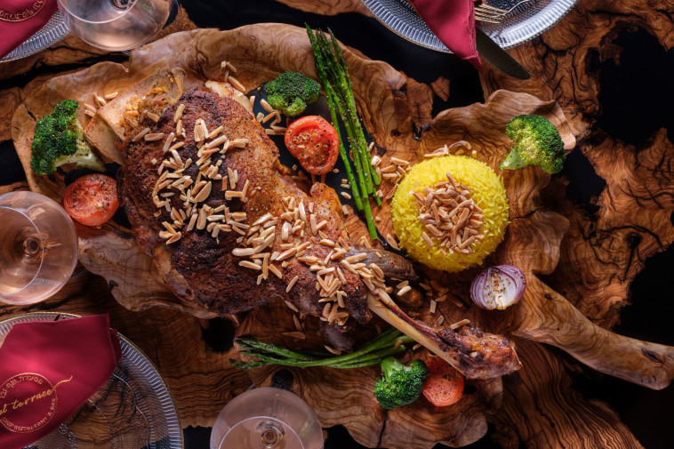 מגש כבש אל טראס