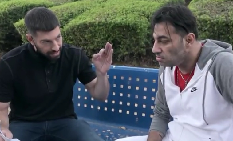 אבי בוחניק וחיים אתגר ב''המתחזים''