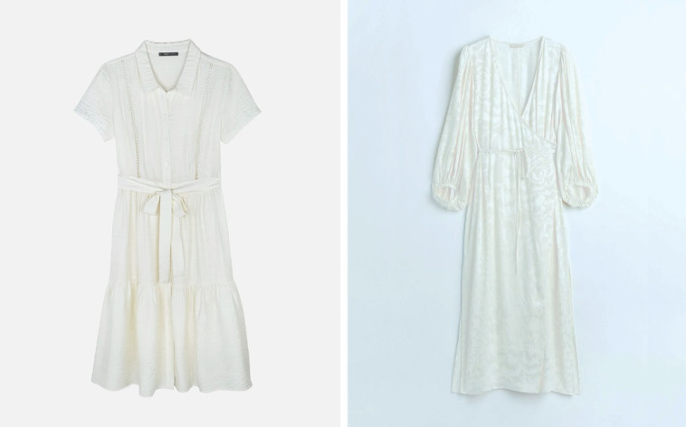 מימין: H&M 299 שקלים; משמאל: H&O 99.90 שקלים