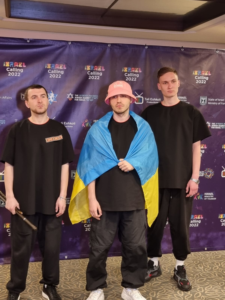 משלחת אוקראינה לאירוויזיון (צילום: מורן טרנטו מלר)