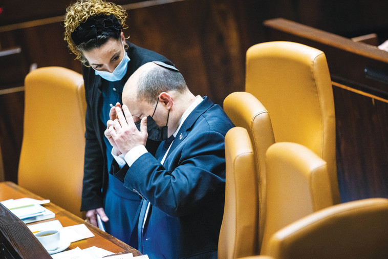 ראש הממשלה נפתלי בנט ועידית סילמן