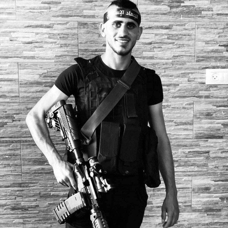 המחבל אחמד אל סעדי שחוסל על ידי כוחות צה''ל בג'נין