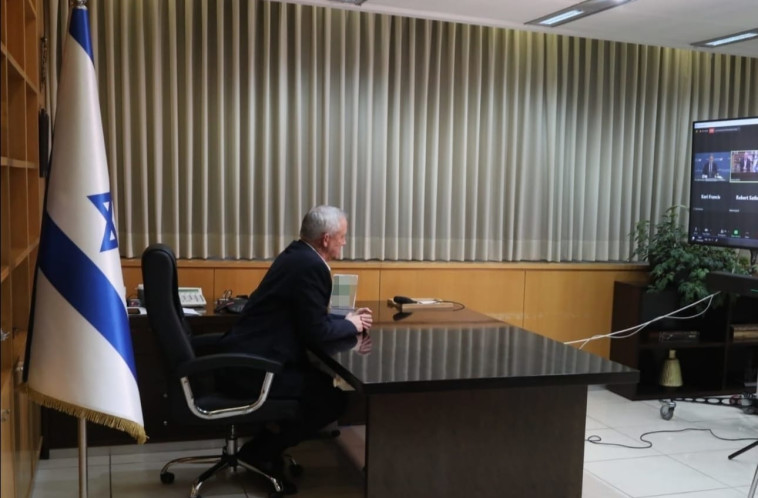 גנץ בתדרוך של מכון וושינגטון