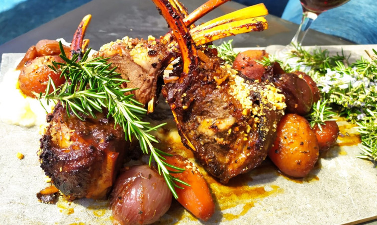 כתר צלעות טלה של השף יוני טובול