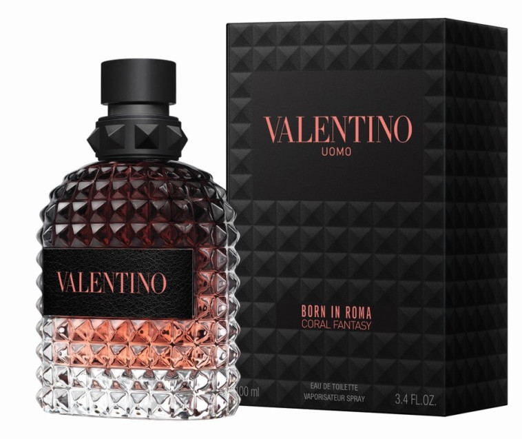 בושם לגבר BORN IN ROMA CORAL FANTSY UOMO, ולנטינו. מחיר: 450 שקלים