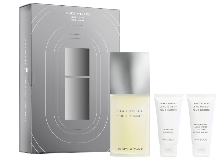 מארז טיפוח לגבר L'eau Pour Homme, איסי מיאקי. מחיר: 299 שקלים