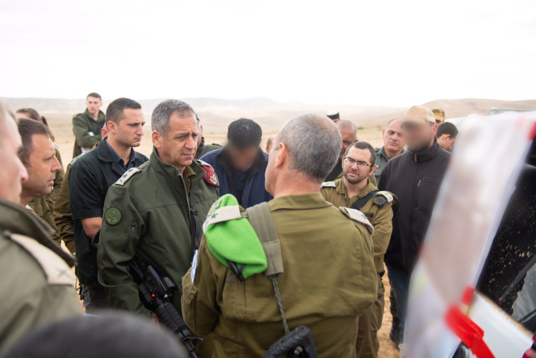 הרמטכ''ל רא''ל אביב כוכבי בסיור במרחב התפר