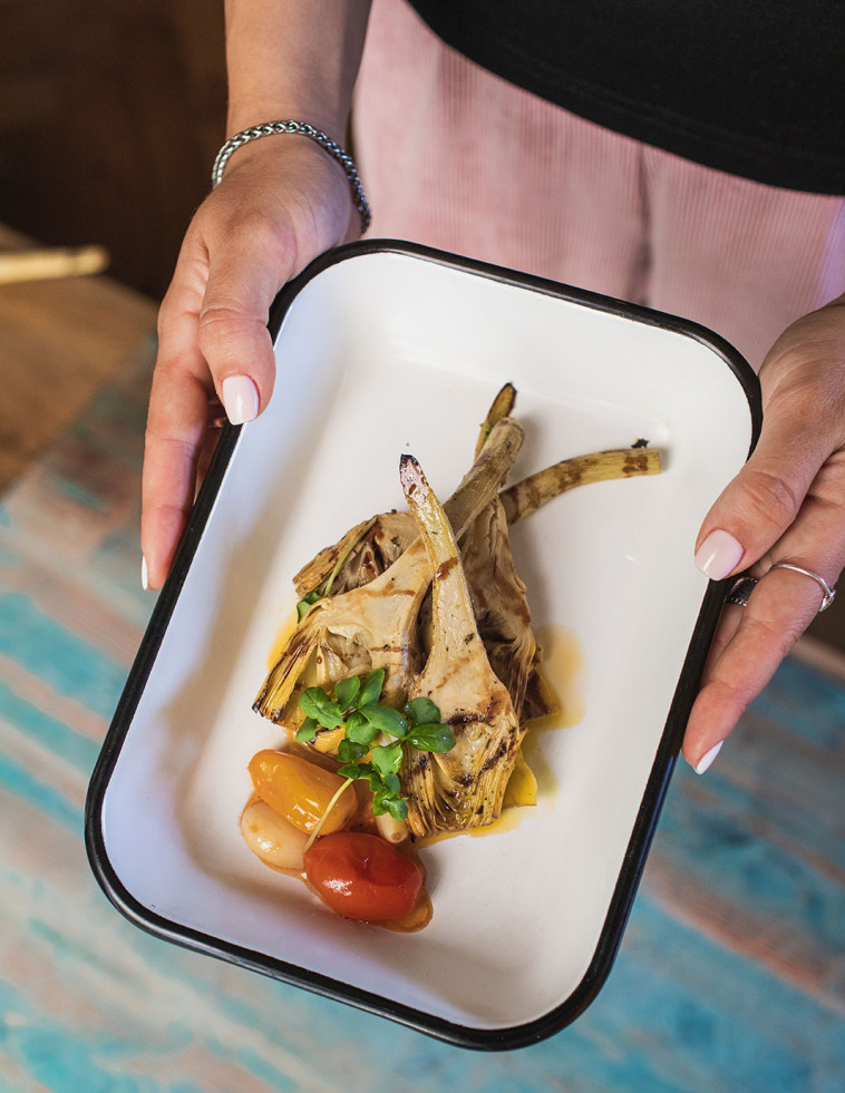 השקיעי בכלי הגשה