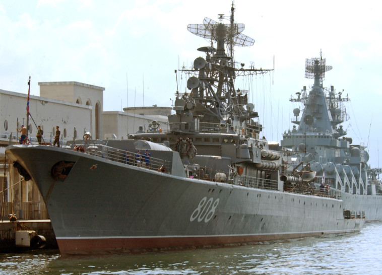 ספינת המוסקבה (צילום: REUTERS/HO/Alan Burns-NATO)