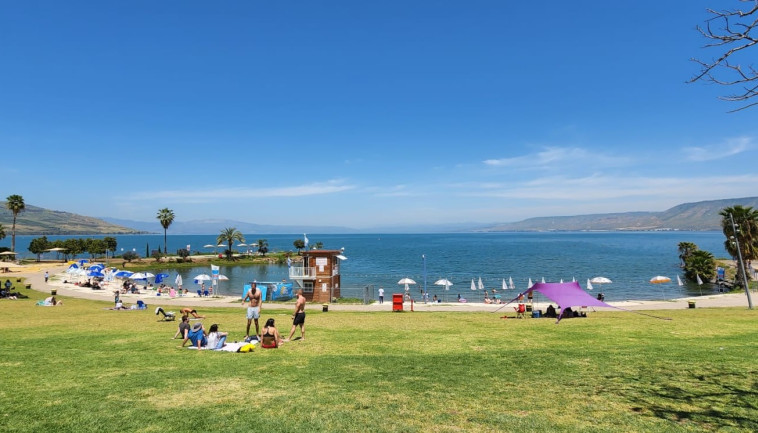 חוף צמח בכנרת