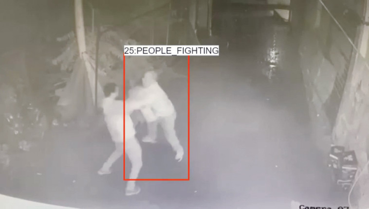 זיהוי אלימות בבית קפה ברמלה