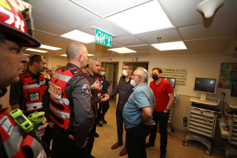 שריפה בבית החולים תל השומר