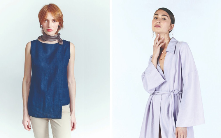 בגדי פשתן: RE רזילי (599 שקלים), BRAITMAN FLO BY ELLA (499 שקלים)