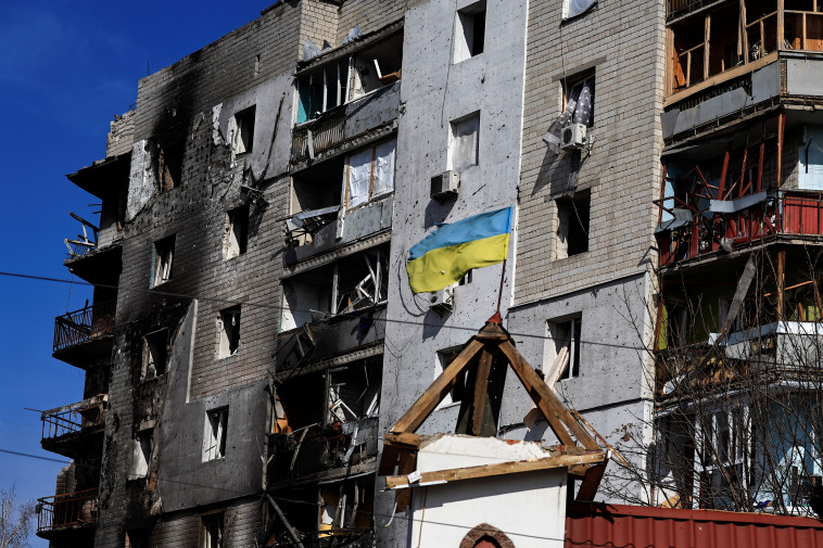 הרס בבורודיאנקה, אוקראינה