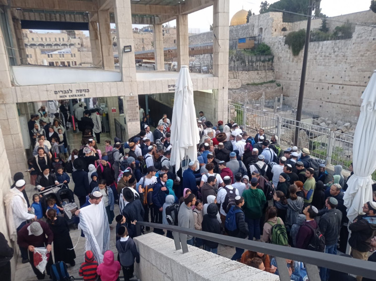  כוחות המשטרה בעיר העתיקה בירושלים