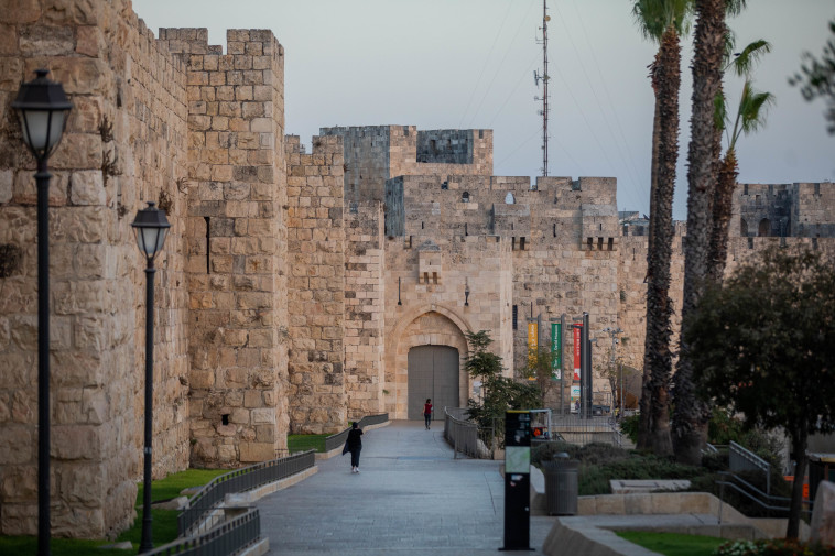 חומות ירושלים (צילום: יונתן זינדל, פלאש 90)