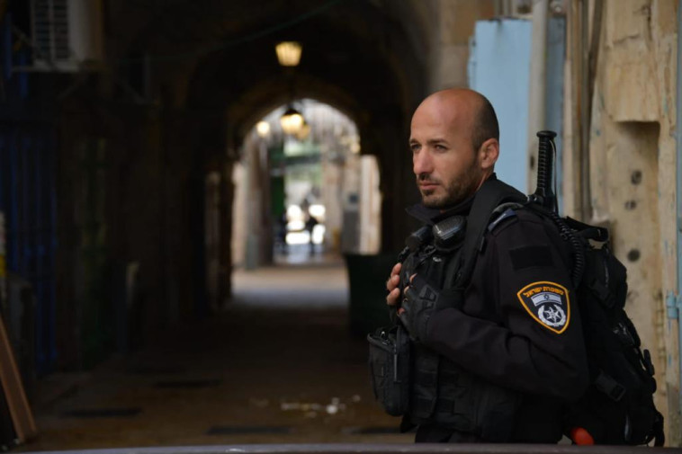 כוחות המשטרה הפרוסים בירושלים לאור המתיחות