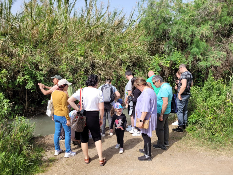 מטיילים בשמורת עין אפק