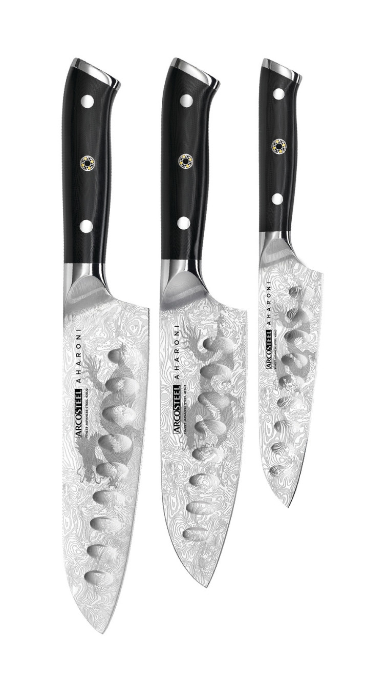 סדרת הסכינים של ישראל אהרוני (צילום: מילניום מרקטינג)