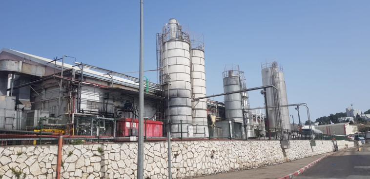 Strauss-Elite chocolate factory in the Galilee landscape (Photo: Maariv Online)