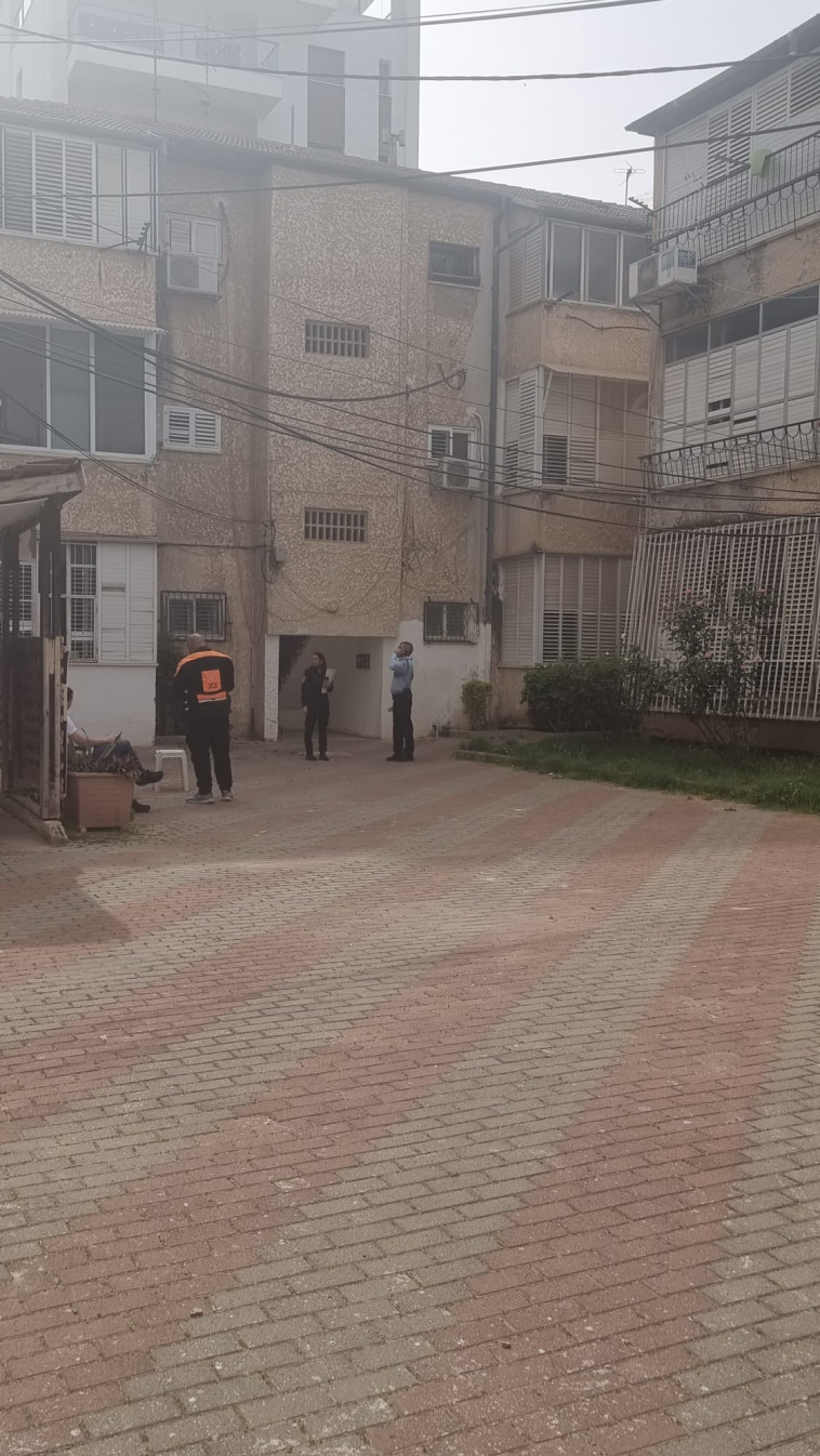 זירת האירוע בפתח תקווה