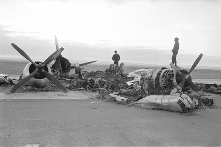 מלחמת ששת הימים, הפצצת שדות התעופה במבצע ממוקד (צילום: מיקי אסטל, במחנה)
