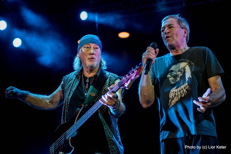 להקת דיפ פרפל בישראל, 2016