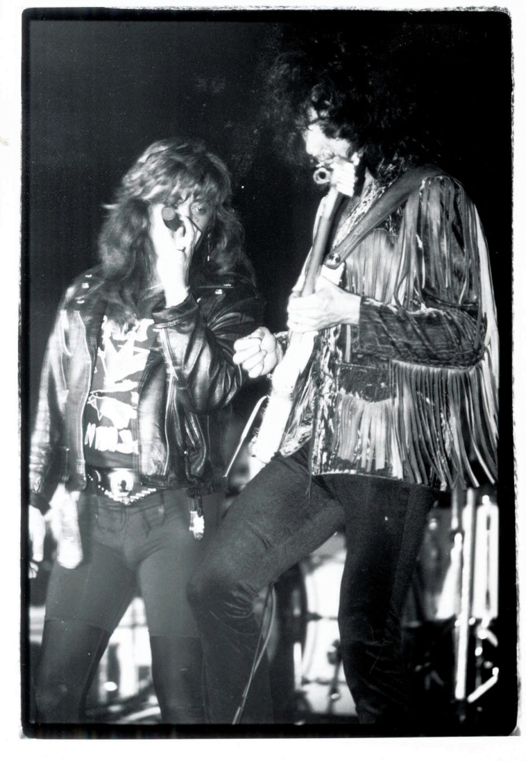 להקת דיפ פרפל בישראל, שנת 1991, מצד ימין ריצ'י בלקמור