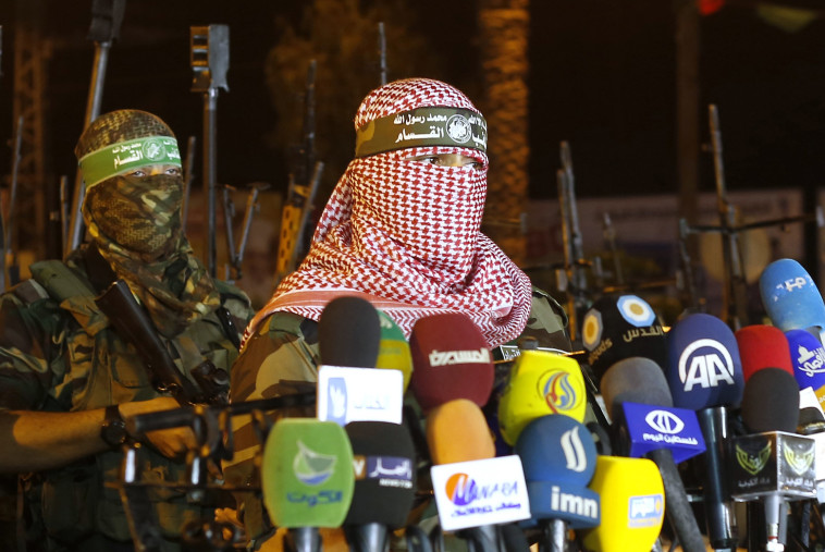 דובר חמאס אבו עוביידה (צילום: Mohammed Abed/AFP via Getty Images)