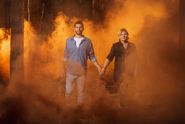 ארונה ברביראי בתערוכה ציפור הנפש למען הלומי קרב ונפגעי פוסט-טראומה