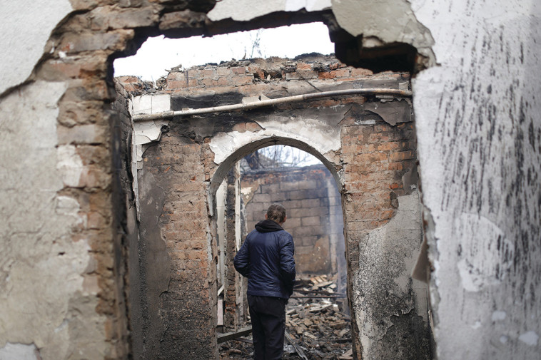 ההרס בעיר חרקיב אוקראינה (צילום: רויטרס)
