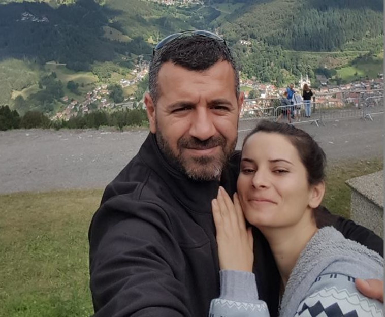 מחמוד חיר אל־דין ז''ל עם אשתו