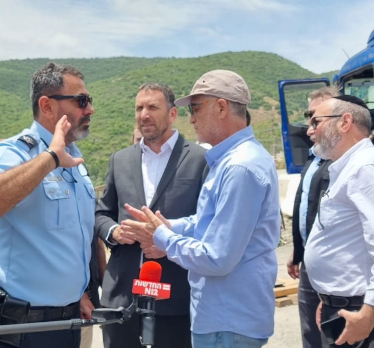 מתן כהנא בסיור במירון