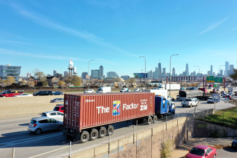 מכולת צים בשיקגו, ארה''ב