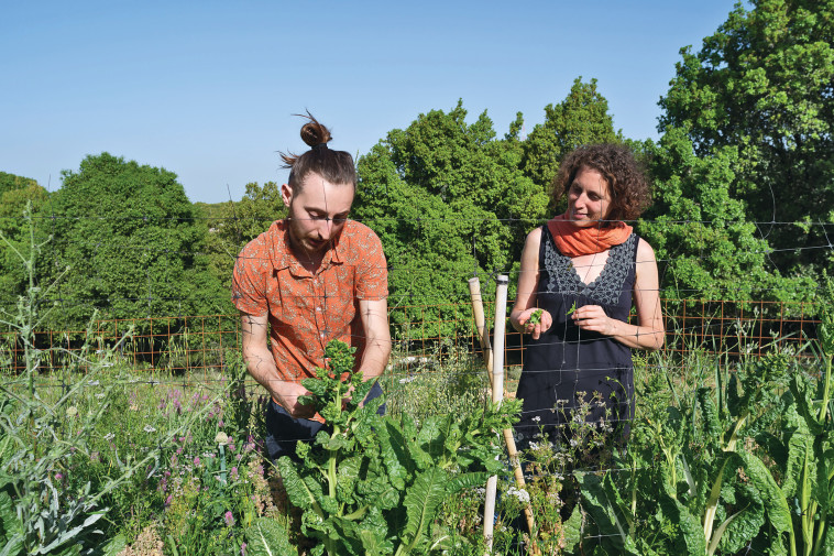 כרמית ארבל ואורי צור (צילום: אנטולי מיכאלו)