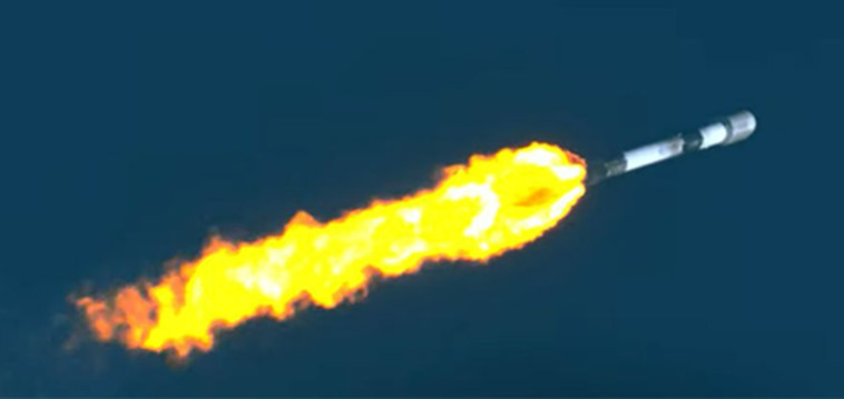 14 שיגורים מוצלחים מתחילת השנה בתוכנית סטארלינק. השיגור השבוע (צילום: spacex)