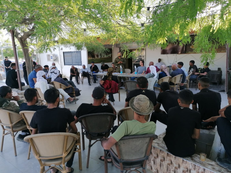 מפגשים לעידוד גיוס בקרב בני המגזר הבדואי