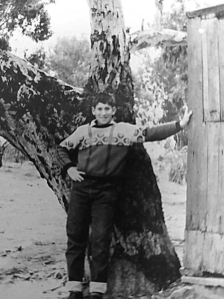 עוזי חיטמן כילד