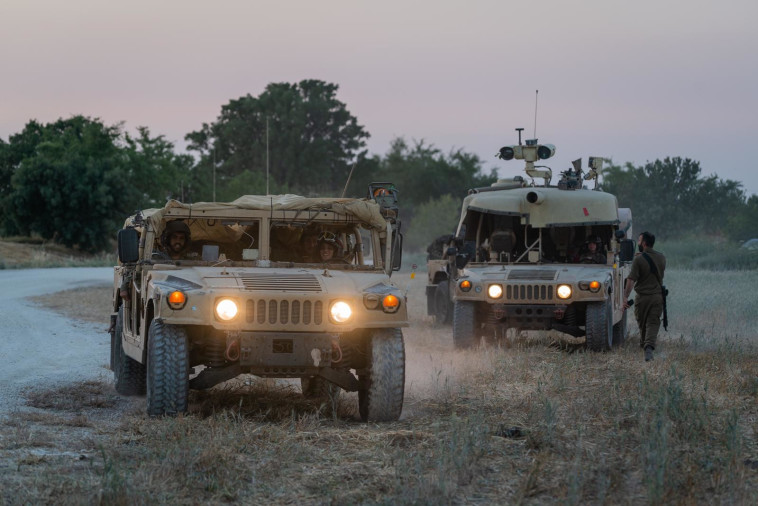 חיילי צה''ל בתרגיל מרכבות האש