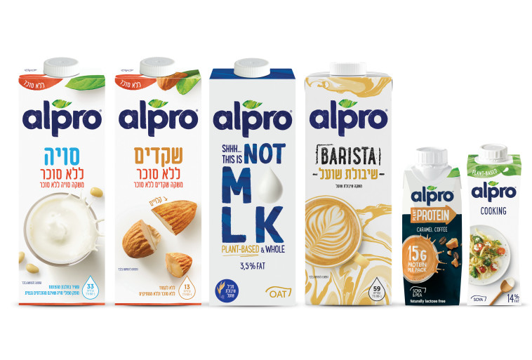 מוצרי Alpro   (צילום: באדיבות משרד הפרסום דבי ורון)